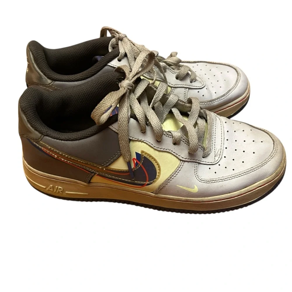NIKE Air Force 1 Low GS Dunk It Sneakers Youth Size 6.5 Youth